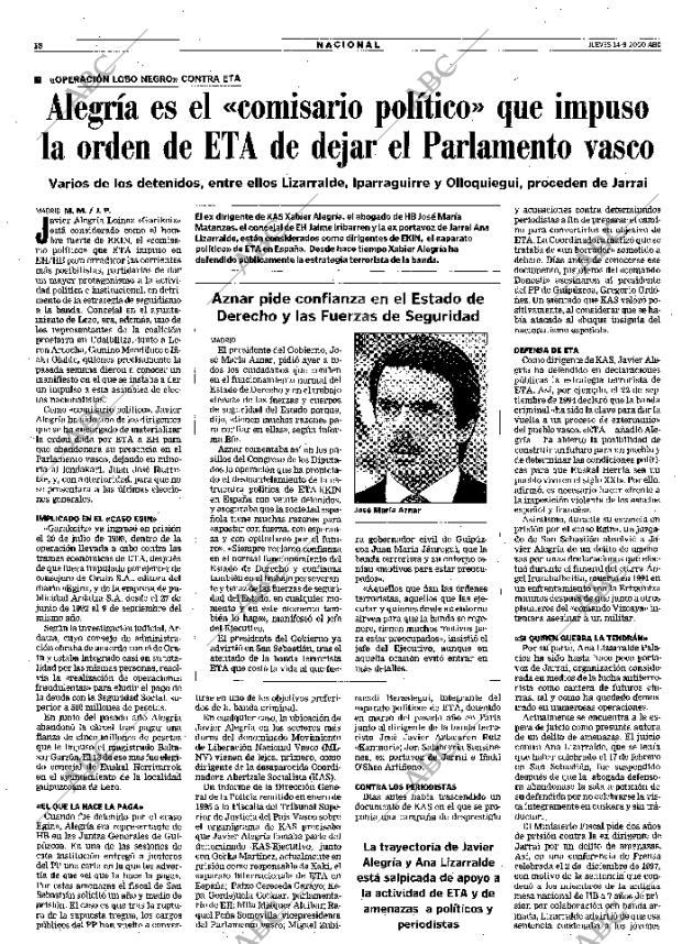ABC MADRID 14-09-2000 página 18