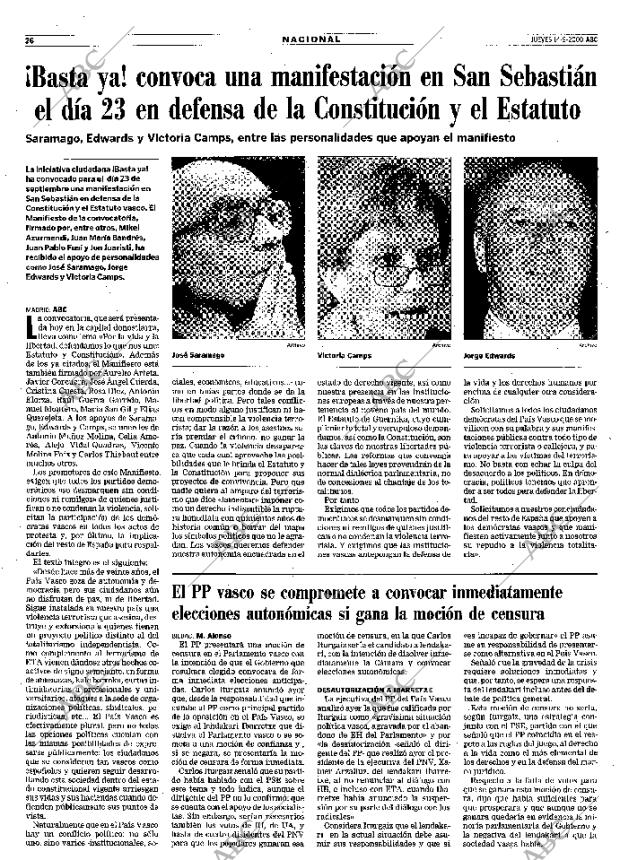 ABC MADRID 14-09-2000 página 26