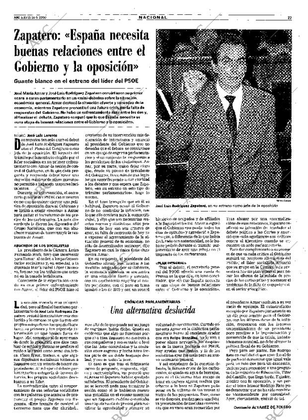 ABC MADRID 14-09-2000 página 27