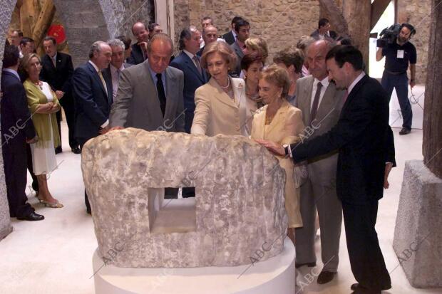 Hernani 16-09-2000 inauguración museo Chillida foto José García -Jaime García