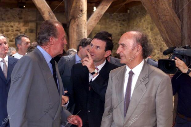 Hernani 16-09-2000 inauguración museo Chillida foto José García -Jaime García