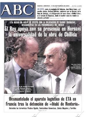 ABC MADRID 17-09-2000 página 1