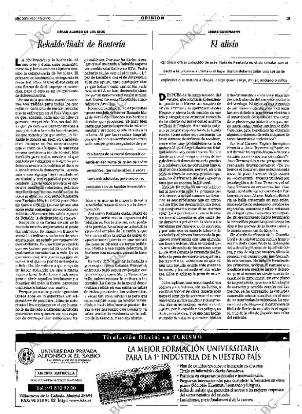 ABC MADRID 17-09-2000 página 19