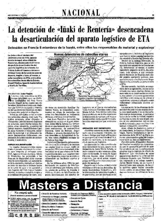 ABC MADRID 17-09-2000 página 21