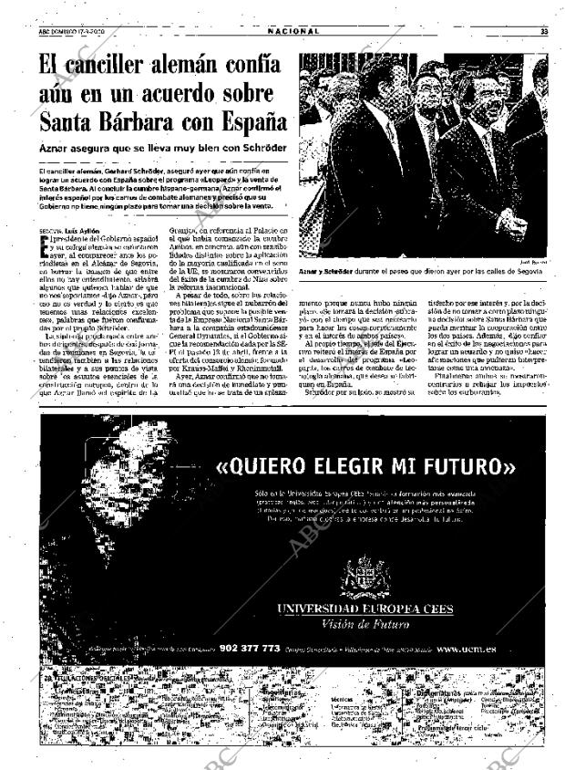 ABC MADRID 17-09-2000 página 33