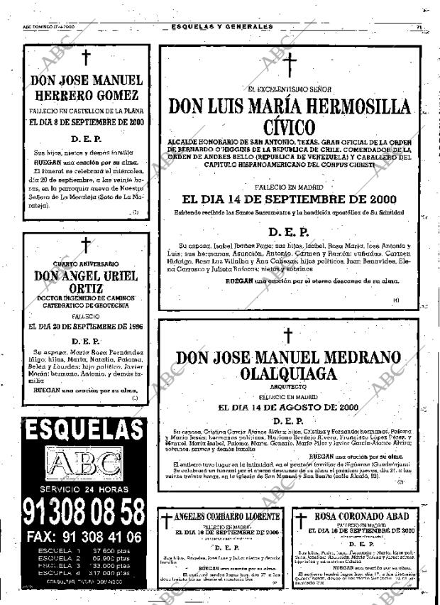 ABC MADRID 17-09-2000 página 71