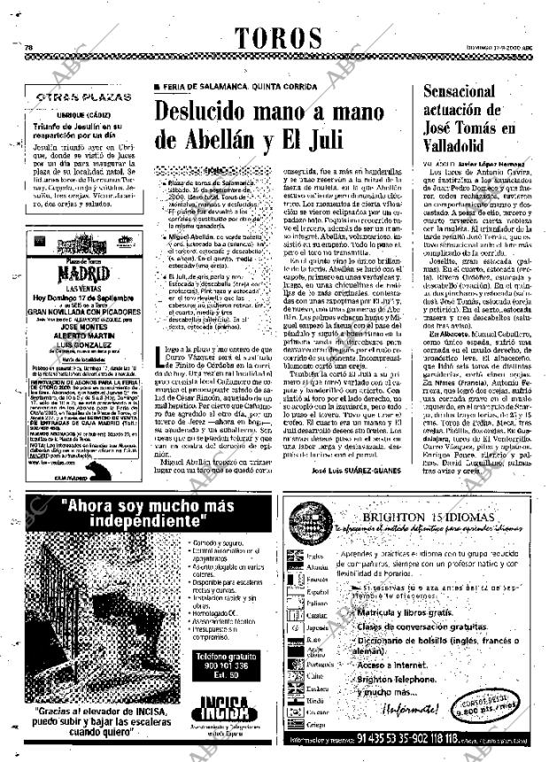 ABC MADRID 17-09-2000 página 78