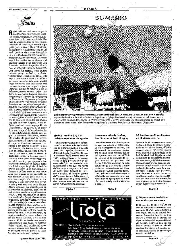 ABC MADRID 17-09-2000 página 91