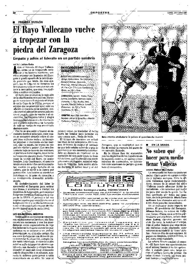 ABC MADRID 18-09-2000 página 50