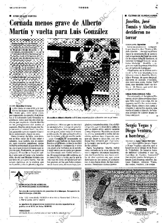 ABC SEVILLA 18-09-2000 página 71