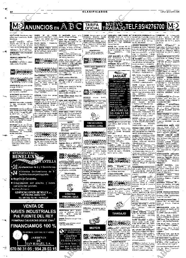 ABC SEVILLA 18-09-2000 página 84