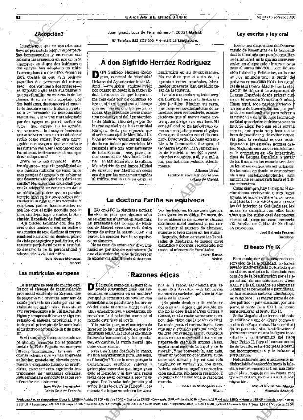 ABC MADRID 20-09-2000 página 12