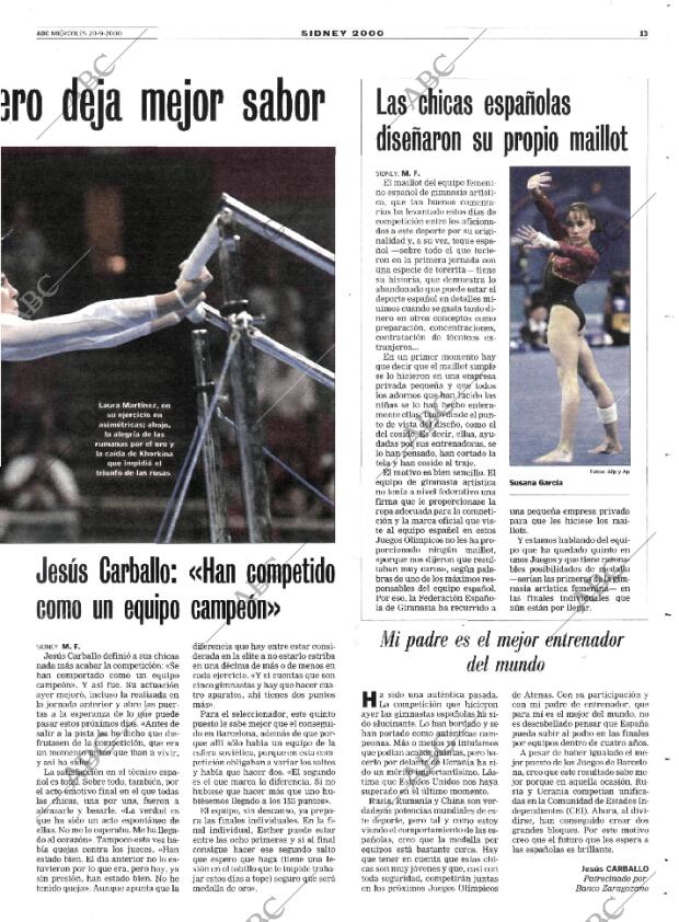ABC MADRID 20-09-2000 página 149