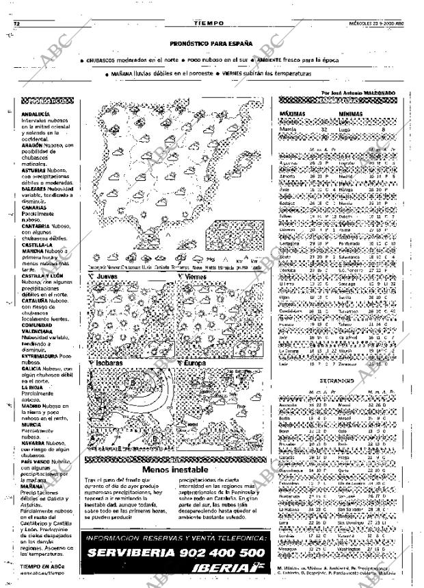 ABC MADRID 20-09-2000 página 72