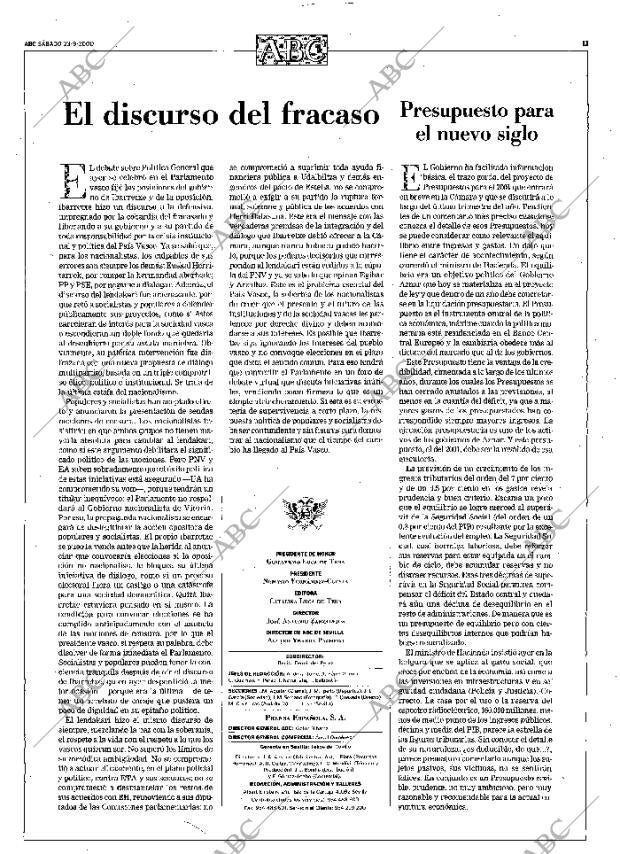 ABC SEVILLA 23-09-2000 página 11