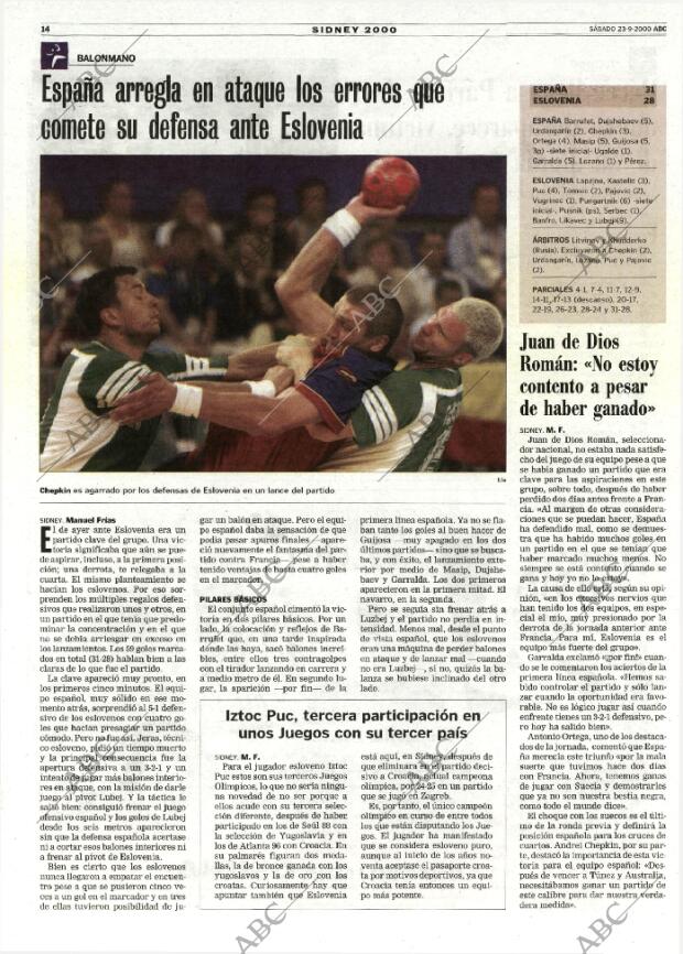ABC SEVILLA 23-09-2000 página 114