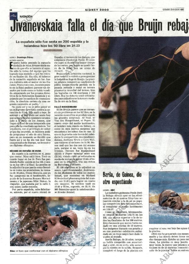 ABC SEVILLA 23-09-2000 página 118