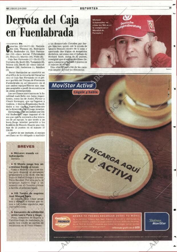 ABC SEVILLA 23-09-2000 página 135