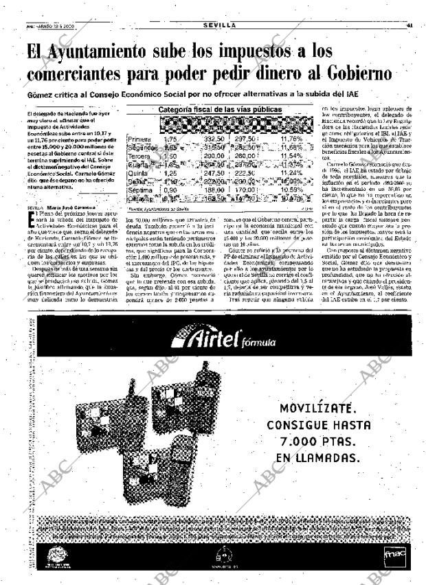 ABC SEVILLA 23-09-2000 página 41