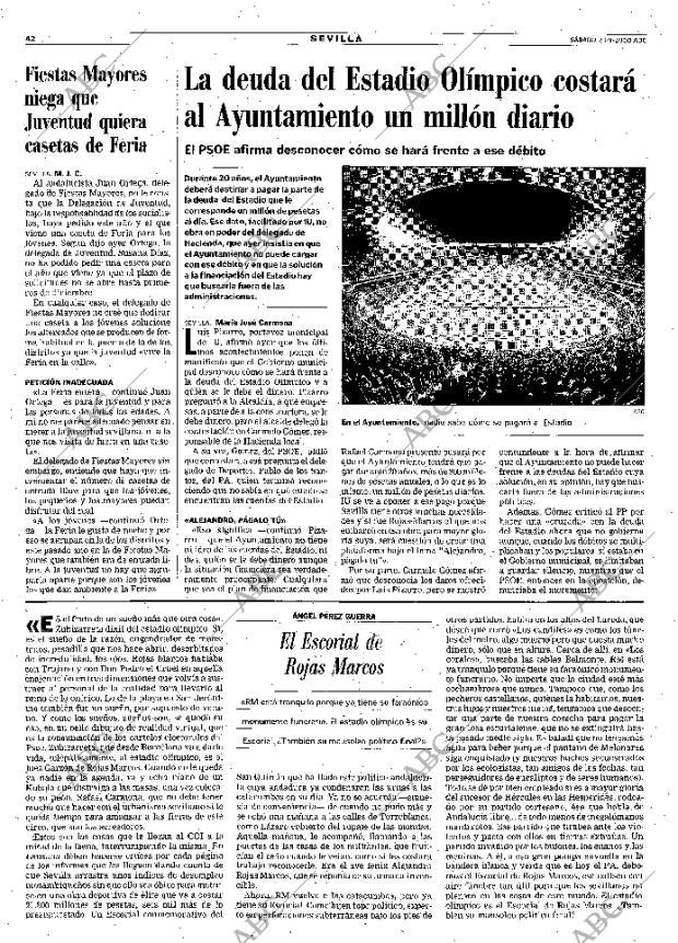 ABC SEVILLA 23-09-2000 página 42