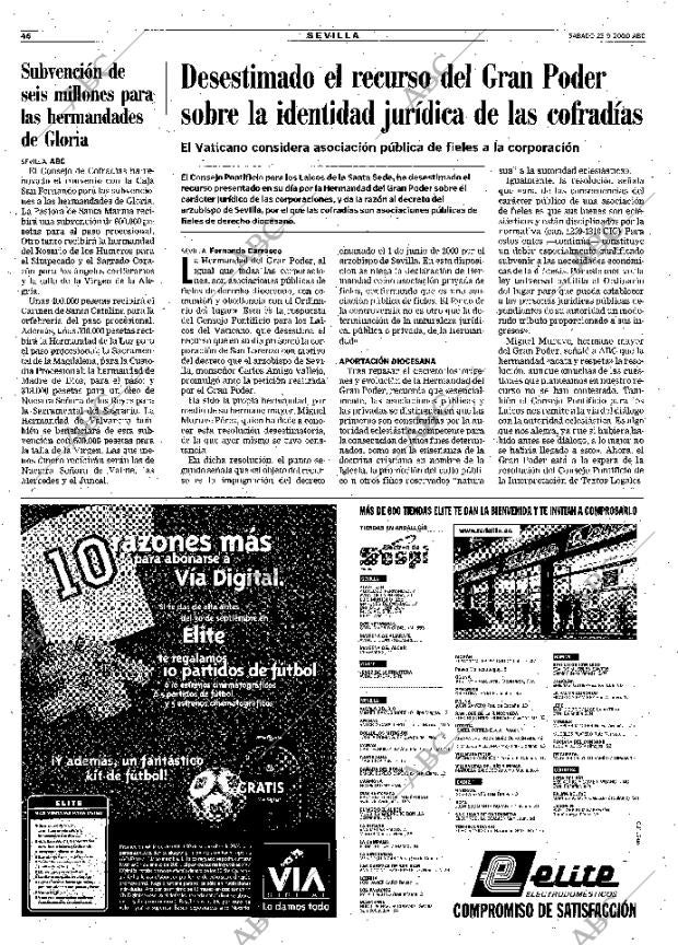 ABC SEVILLA 23-09-2000 página 46