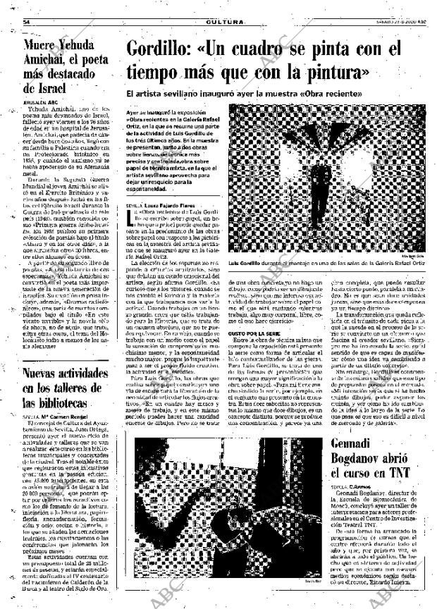 ABC SEVILLA 23-09-2000 página 54