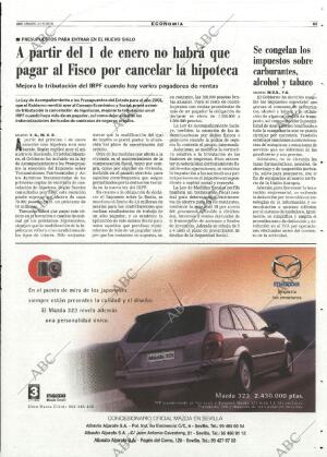 ABC SEVILLA 23-09-2000 página 65