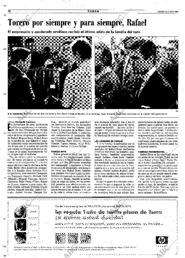 ABC SEVILLA 23-09-2000 página 76