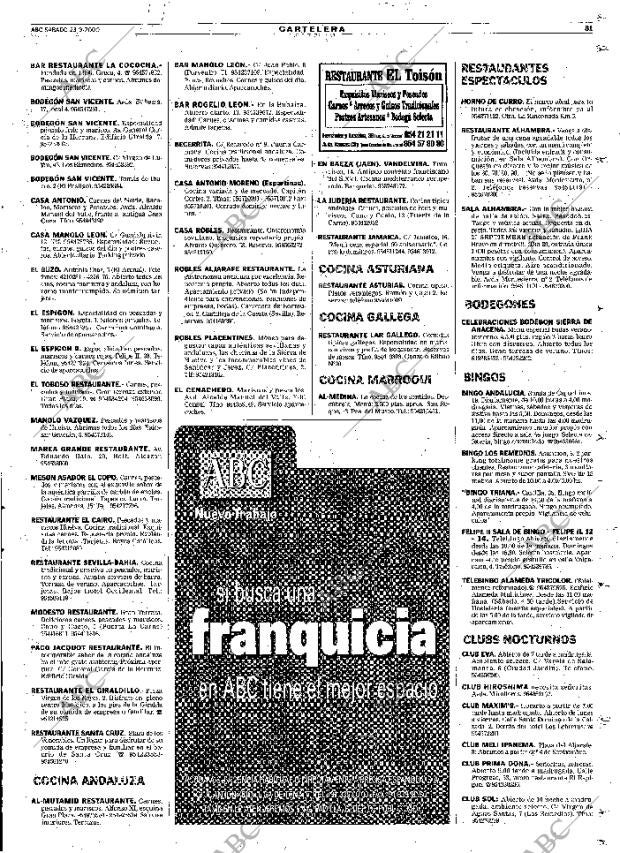 ABC SEVILLA 23-09-2000 página 81