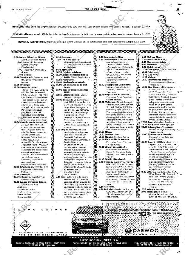 ABC SEVILLA 23-09-2000 página 99