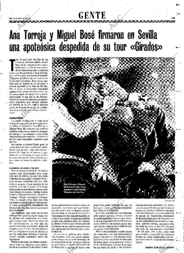 ABC SEVILLA 24-09-2000 página 103