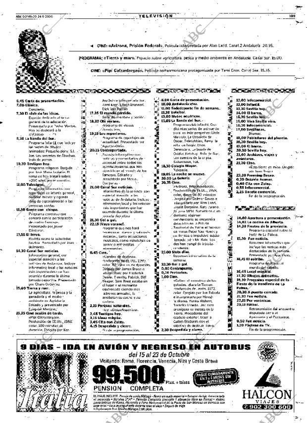 ABC SEVILLA 24-09-2000 página 109