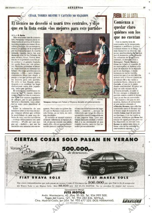ABC SEVILLA 24-09-2000 página 149