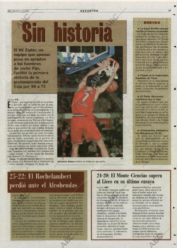 ABC SEVILLA 24-09-2000 página 159