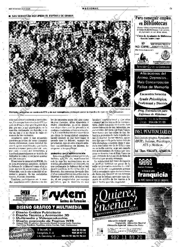 ABC SEVILLA 24-09-2000 página 21