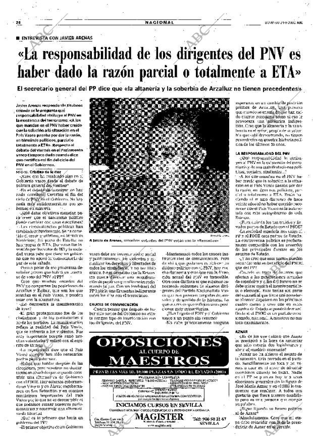 ABC SEVILLA 24-09-2000 página 24