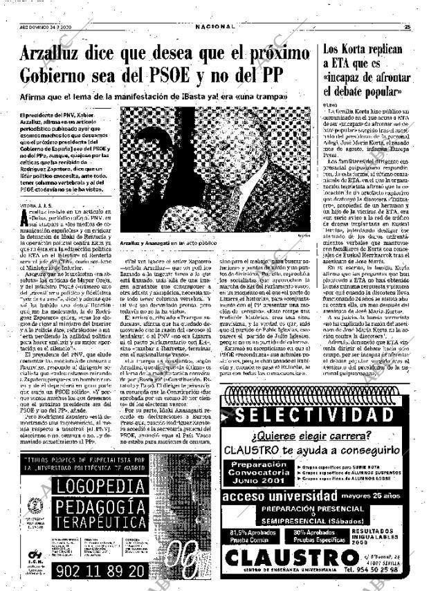 ABC SEVILLA 24-09-2000 página 25