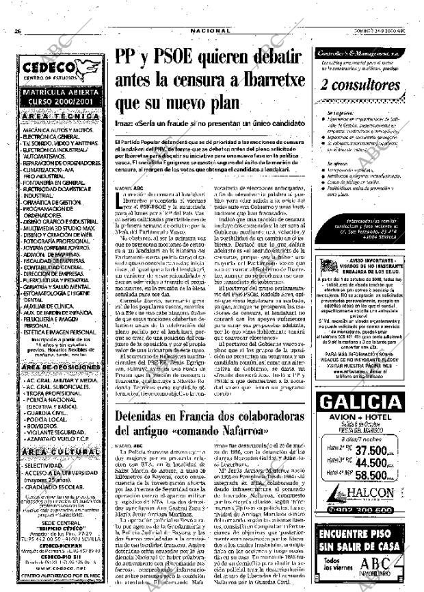ABC SEVILLA 24-09-2000 página 26