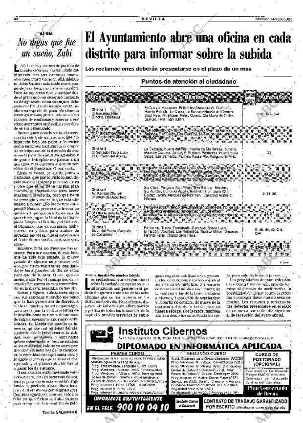 ABC SEVILLA 24-09-2000 página 42