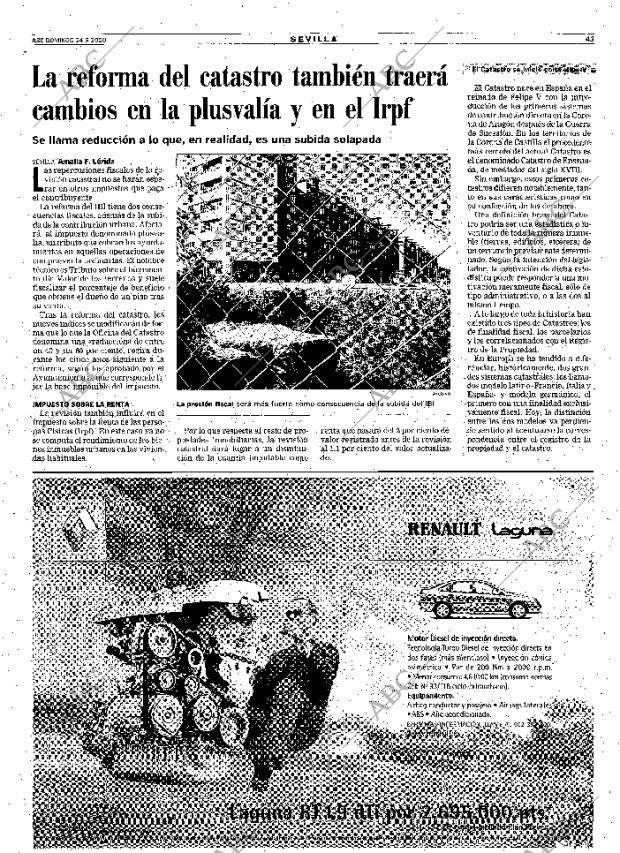 ABC SEVILLA 24-09-2000 página 43