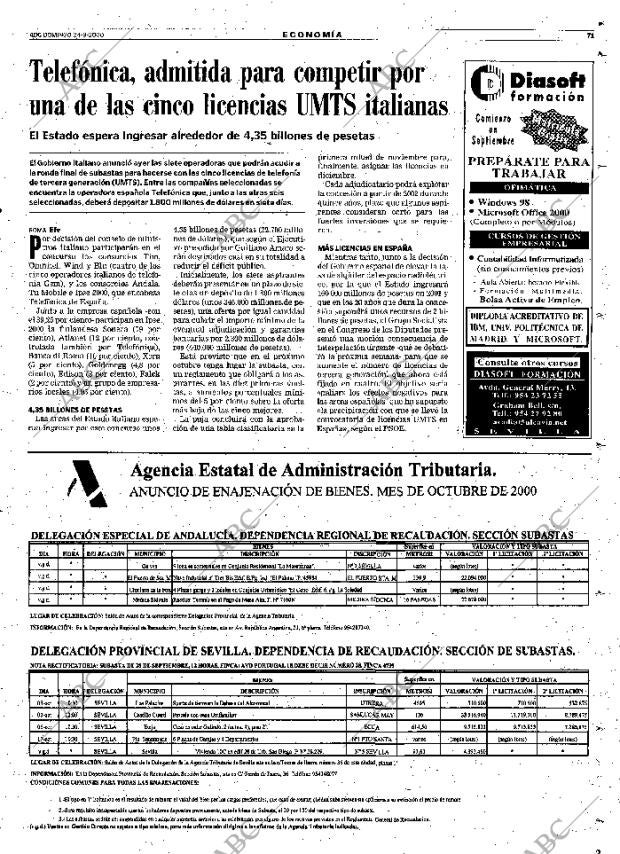 ABC SEVILLA 24-09-2000 página 71