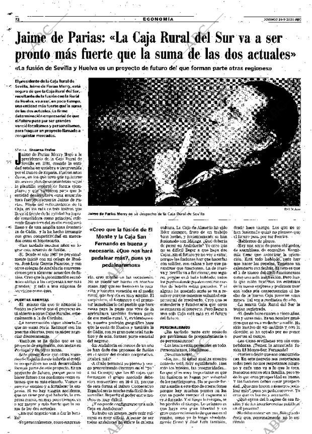 ABC SEVILLA 24-09-2000 página 72