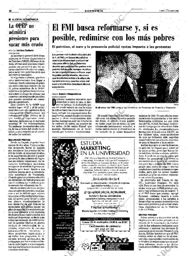 ABC MADRID 25-09-2000 página 42