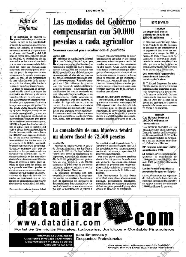 ABC MADRID 25-09-2000 página 44