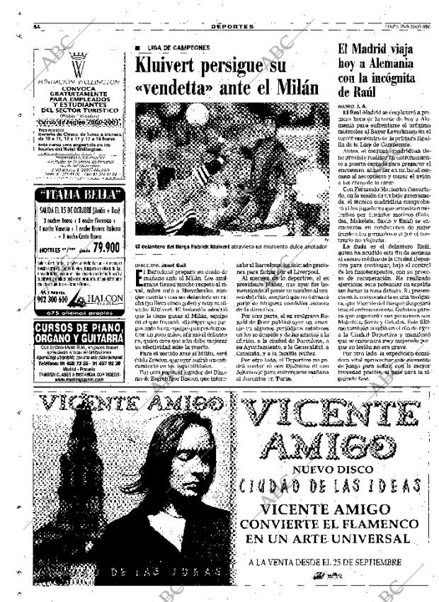 ABC MADRID 25-09-2000 página 54