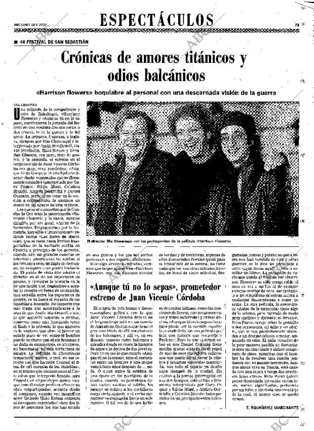 ABC MADRID 25-09-2000 página 73
