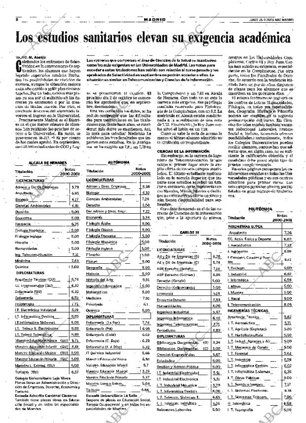 ABC MADRID 25-09-2000 página 94