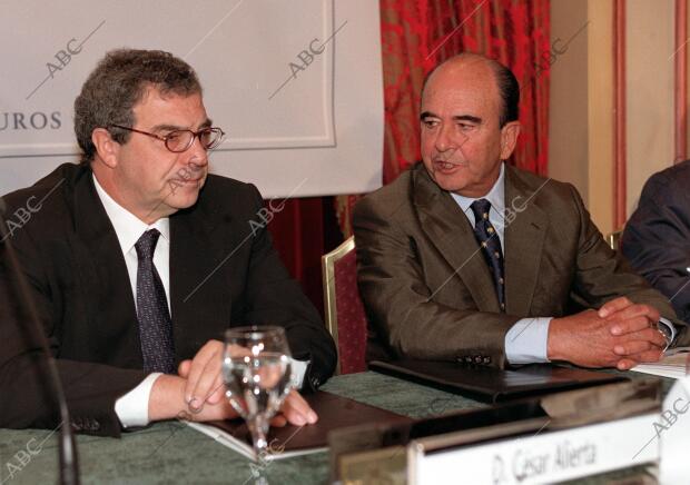 Emilio Botín y Cesar Alierta