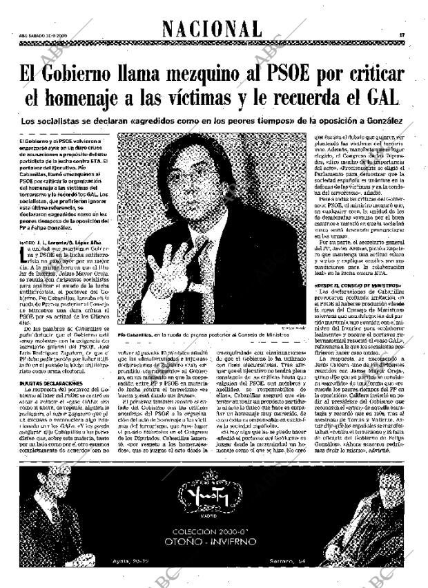 ABC MADRID 30-09-2000 página 17