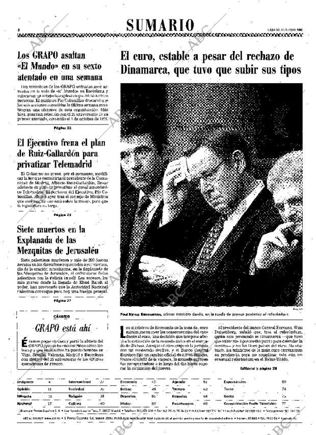 ABC MADRID 30-09-2000 página 2